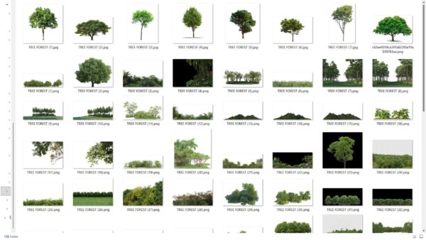 Save Hours of Masking: 200+ Premium Tree & Forest PNGs for Designers DOWNLOAD IT
